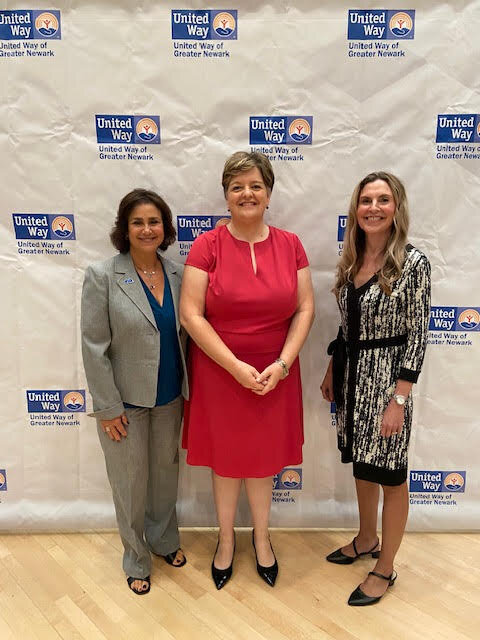 CEO Melissa Acree with Mary Celia, President and CEO of United Way Passaic County