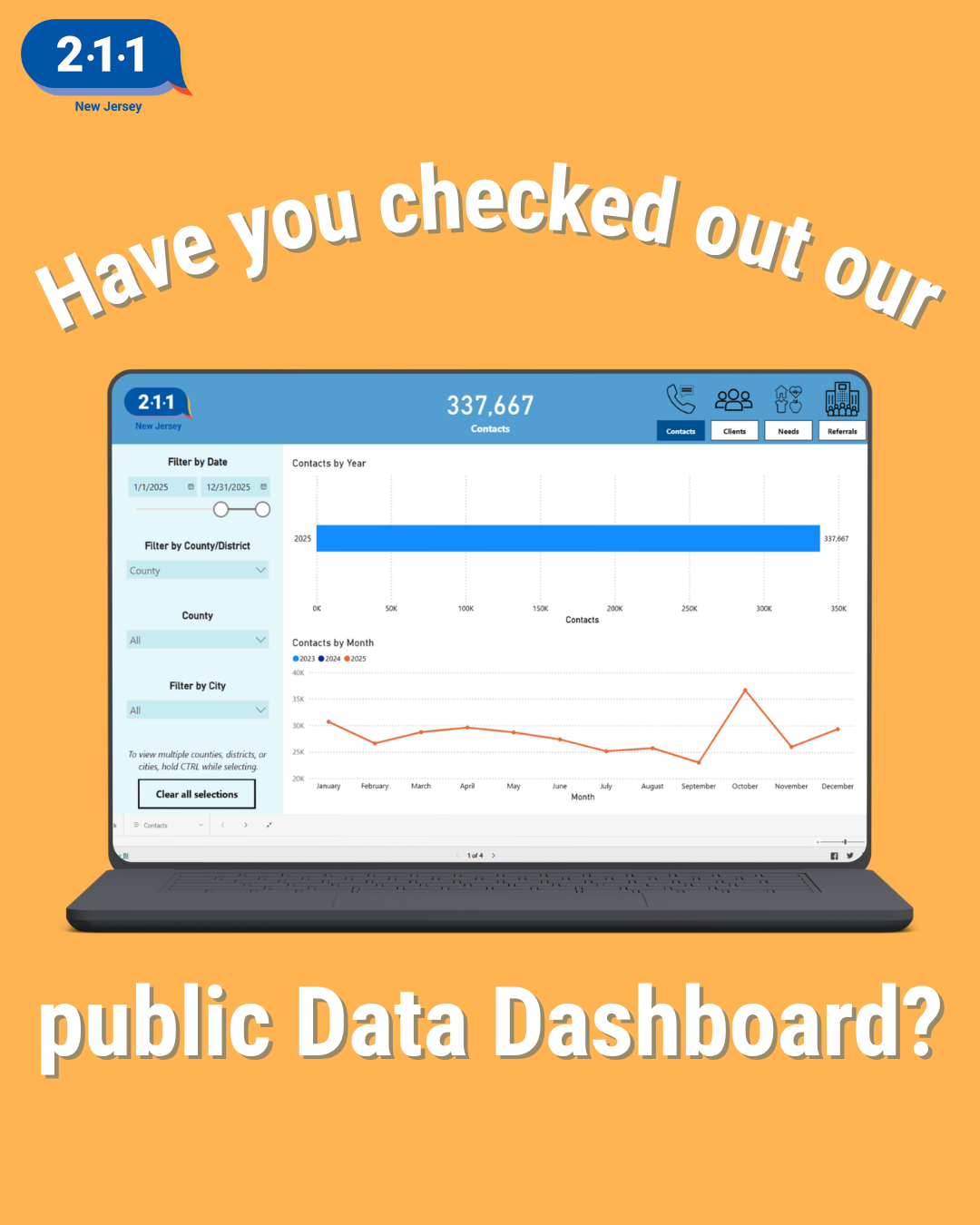 laptop with data on it